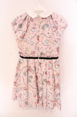 画像3: Honey Bunch / アリス柄ワンピース  ピンク O-25-09-04-055-LO-OP-IG-OS