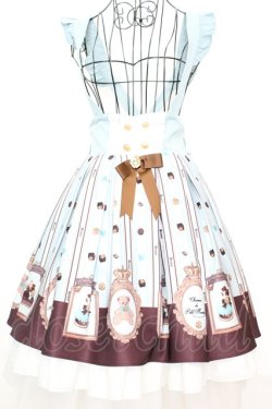 画像1: Amavel / Nounours Chocolatoryスカート F ミントグリーン O-25-09-04-1038-CA-SK-OW-OS