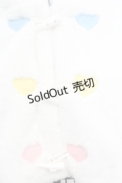 画像2: To Alice / Pastel Baby Rabbit　ショートコート M シロ O-25-09-04-1013-LO-CO-OW-OS