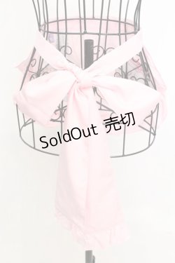 画像4: axes femme kawaii / mikkoコラボ刺繍エプロン  ピンク O-25-09-04-1014-AX-SK-OW-OS