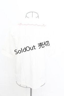 画像3: axes femme POETIQUE / ストロベリー刺繍ブラウス F キナリ O-25-09-04-1017-AX-BL-OW-OS