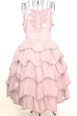画像1: PINK HOUSE / パンジーレース使いローンキャミソールワンピース  ラベンダー O-25-09-04-1022-LO-OP-OW-ZI (1)
