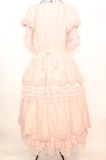 画像5: PINK HOUSE / フロッキードットチュール使いワンピース  ピンク O-25-09-04-1023-LO-OP-OW-ZI (5)