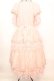 画像5: PINK HOUSE / フロッキードットチュール使いワンピース  ピンク O-25-09-04-1023-LO-OP-OW-OS (5)