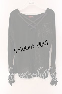 画像1: Qutie Frash / 裏起毛クロスインナー  ブラック O-25-09-04-061-QU-TO-OW-OS