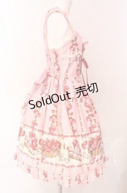 画像4: BABY,THE STARS SHINE BRIGHT / BABYいちごタルトジャンパースカート  ピンク O-25-09-04-005-BA-OP-IG-OS