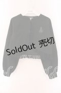 m petit by misako / MSKバラBフリルボレロ S クロ O-25-09-04-070-LO-TO-OW-OS