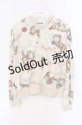 MILK / petti kittenパーカー  アイボリー O-25-09-04-077-ML-TO-IG-OS