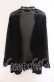 画像3: INGEBORG / レース配色トッパーボレロ 11 クロ O-25-09-04-085-LO-TO-IG-OS (3)