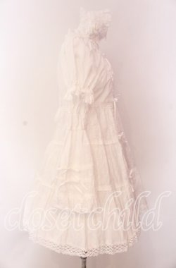 画像5: BABY,THE STARS SHINE BRIGHT / はわせドールワンピース&ヘッドドレスセット  シロ O-25-09-04-007-BA-OP-IG-OS