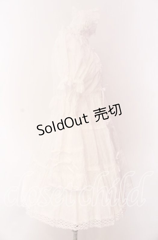 画像5: BABY,THE STARS SHINE BRIGHT / はわせドールワンピース&ヘッドドレスセット  シロ O-25-09-04-007-BA-OP-IG-OS (5)