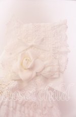画像6: BABY,THE STARS SHINE BRIGHT / はわせドールワンピース&ヘッドドレスセット  シロ O-25-09-04-007-BA-OP-IG-OS (6)