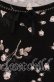 画像2: INGEBORG / ローズプリント7部袖カットソー 11 クロ O-25-09-04-104-LO-TO-IG-OS (2)