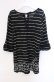 画像3: INGEBORG / ボーダーワッシャーカットソー 11 クロ×シロ O-25-09-04-107-LO-TO-IG-OS (3)
