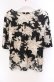 画像3: INGEBORG / ローズブーケ柄Tシャツ 11 クロ O-25-09-04-108-LO-TS-IG-OS (3)