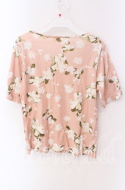 画像3: INGEBORG / フラワープリンＴシャツ 11 ピンク O-25-09-04-114-LO-TS-IG-OS