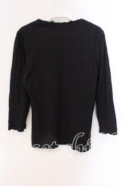 画像3: INGEBORG / 胸元レースカットソー 11 クロ O-25-09-04-116-LO-TO-IG-OS