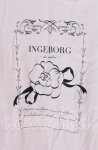 画像2: 【SALE】INGEBORG / カメリアプリントＴシャツ 13 ピンク O-25-09-04-119-LO-TS-IG-ZT090 (2)