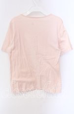 画像3: 【SALE】INGEBORG / カメリアプリントＴシャツ 13 ピンク O-25-09-04-119-LO-TS-IG-ZT090 (3)