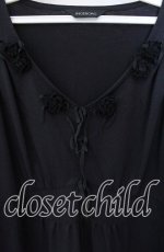 画像2: INGEBORG / モチーフレザーコードチュニック 11 クロ O-25-09-04-121-LO-TO-IG-ZI (2)