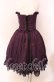 画像4: ATELIER PIERROT / バッスルコルセットドレス  パープル O-25-09-04-011-EL-SK-IG-OS (4)