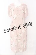PINK HOUSE / ドットローズタックワンピース  ピンク O-25-09-04-019-LO-OP-IG-OS