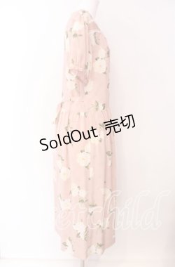 画像3: PINK HOUSE / ドットローズタックワンピース  ピンク O-25-09-04-019-LO-OP-IG-OS