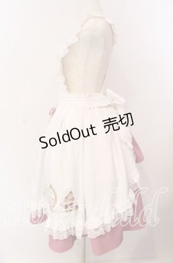 画像3: Amavel / 喫茶アマベルのアフタヌーン・ティーエプロンジャンパースカート  限定カラー アイボリー O-25-09-06-003-CA-OP-IG-OS