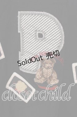 画像2: PINK HOUSE / テディパッチTシャツ Ｍ クロ O-25-09-06-029-LO-TS-IG-OS