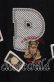 画像2: PINK HOUSE / テディパッチTシャツ Ｍ クロ O-25-09-06-029-LO-TS-IG-OS (2)