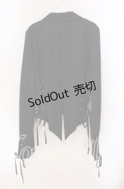 画像3: BPN / レースアップテーラジャケット L ブラック O-25-09-06-035-GO-JA-OW-OS