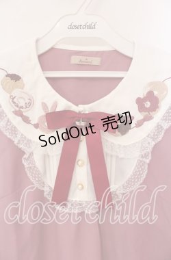 画像2: Amavel / AnimalDonutsうさみみブラウス  ピンク O-25-09-06-041-CA-BL-IG-OS