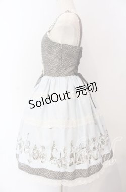 画像4: Innocent World / アンティークパフュームボトルジャンパースカート  サックス O-25-09-06-004-IW-OP-IG-OS