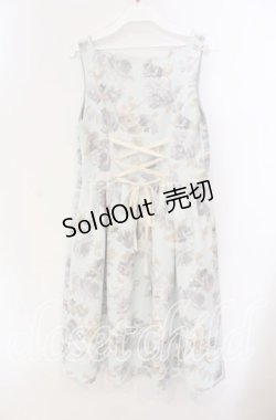 画像3: an another angelus / 水彩フラワーノースリワンピース F グリーン系 O-25-09-06-046-CA-OP-OW-ZT512