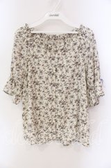 F&A / オフショル前開きブラウス F オフ×パープル O-25-09-06-048-LO-BL-OW-ZT039