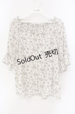 画像1: 【SALE】F&A / オフショル前開きブラウス F オフ×パープル O-25-09-06-048-LO-BL-OW-ZT039