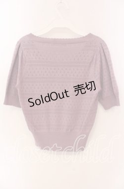 画像3: F i.n.t / リボンボタンカーディガン F ラベンダー O-25-09-06-055-CA-TO-OW-ZT007