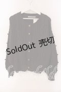 Maison de FLEUR Petite Robe canone / カヌレをつまむカーディガン F ダークブラウン O-25-09-06-057-EL-TO-OW-OS