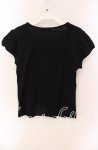 画像3: BPN / レース配色パフスリTシャツ M ブラック O-25-09-06-060-GO-TO-OW-OS (3)