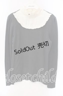 画像1: 【SALE】Fi.n.t / ヨーク切り替えカットソー F グリーン×アイボリー O-25-09-06-061-CA-TO-OW-ZT013