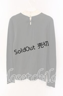 画像2: 【SALE】Fi.n.t / ヨーク切り替えカットソー F グリーン×アイボリー O-25-09-06-061-CA-TO-OW-ZT013