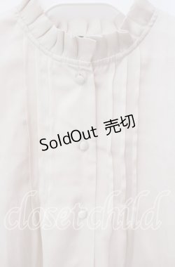 画像2: an another angelus / リボン配色サテンブラウス F ベージュ O-25-09-06-065-CA-BL-OW-OS