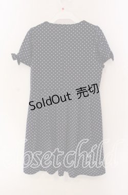 画像3: an another angelus / レース襟ドットワンピース F ネイビー O-25-09-06-066-CA-OP-OW-OS