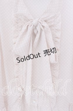 画像2: an another angelus / ボウタイドットブラウス F ピンク O-25-09-06-068-CA-BL-OW-OS
