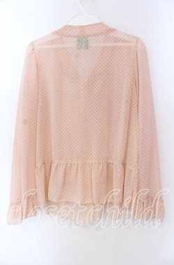 画像3: an another angelus / ボウタイドットブラウス F ピンク O-25-09-06-068-CA-BL-OW-OS