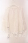 画像4: 【SALE】an another angelus / パンチングレース使いベルスリーブブラウス F オフホワイト O-25-09-06-077-CA-BL-OW-ZT039 (4)