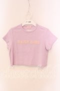 lilLilly / DAYSY GIRL Tシャツ F ラベンダー O-25-09-06-082-LO-TO-OW-OS
