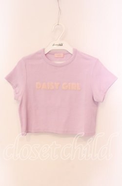 画像1: lilLilly / DAYSY GIRL Tシャツ F ラベンダー O-25-09-06-082-LO-TO-OW-OS