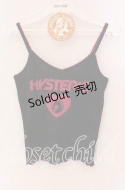画像1: HYSTERIC GLAMOUR / POWER LOVE キャミソール  ブラック×ピンク O-25-09-06-084-PU-TO-OW-OS