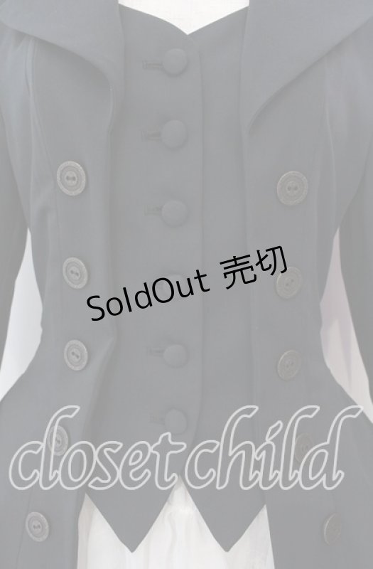 画像2: ATELIER BOZ / ロングローランドジャケット  ブラック O-25-09-06-010-EL-CO-OW-OS (2)